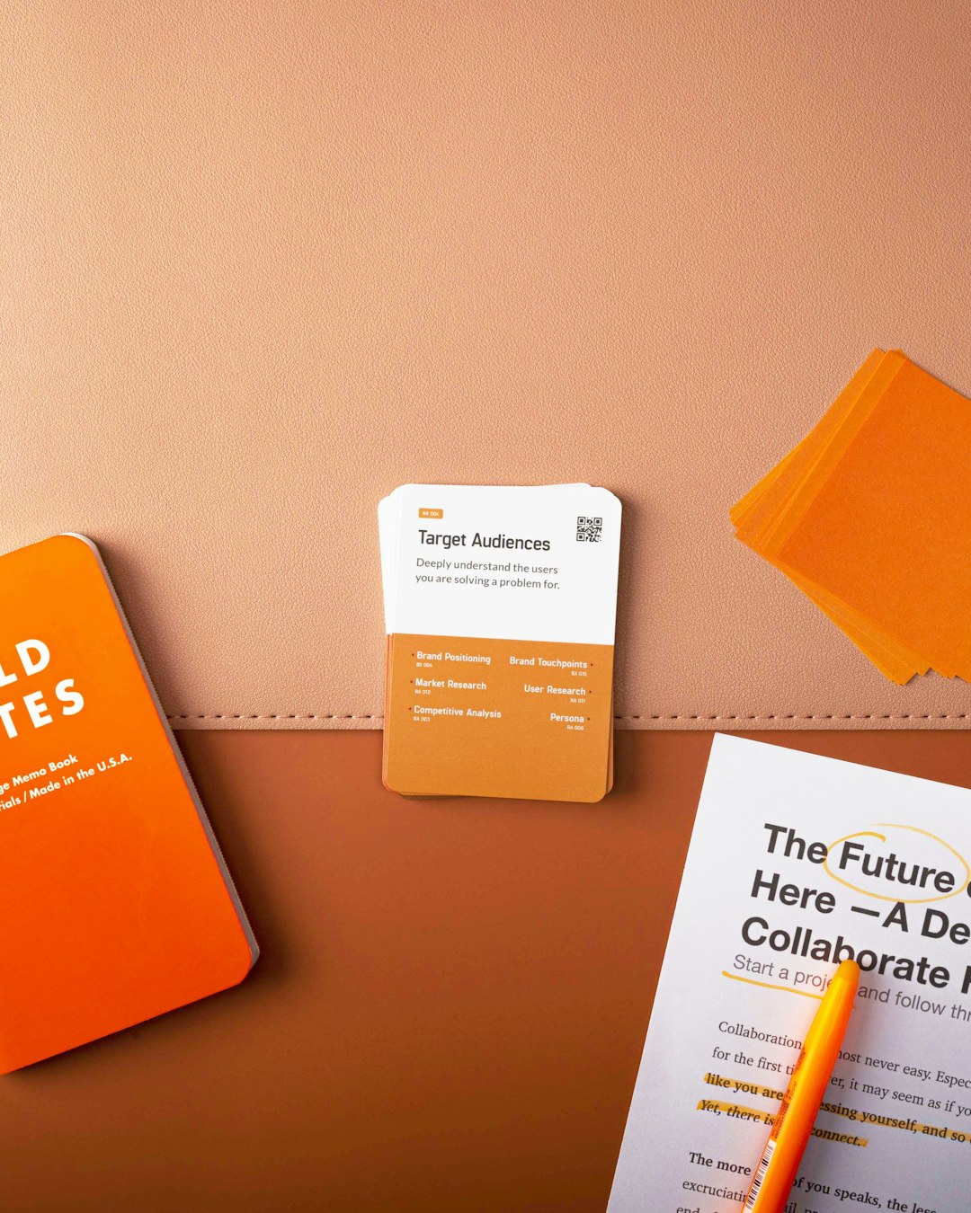 Services Target Audiences card from the Premium Process Kit of Alphabag Deck. This kit lets you work & charge professionally. Learn more & get yours from our official website via https://bit.ly/3JKbl1J